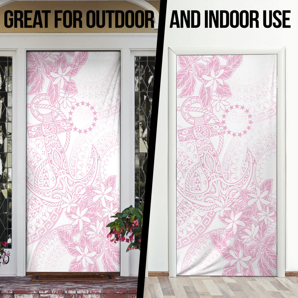 Candy Pink Kuki Airani Tapakau Door Cover Tribal Anchor Mix Tiare