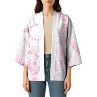 Candy Pink Kuki Airani Tapakau Kimono Tribal Anchor Mix Tiare