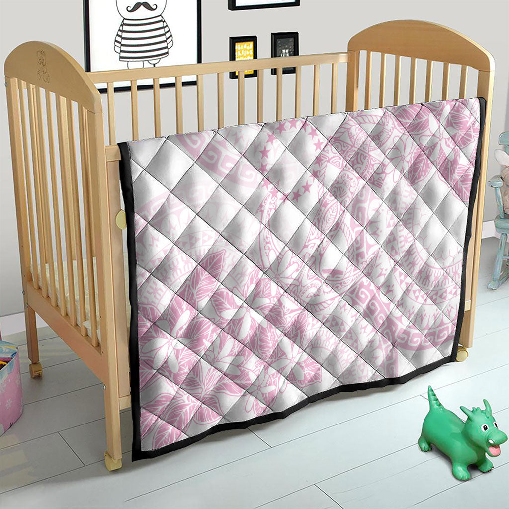 Candy Pink Kuki Airani Tapakau Quilt Tribal Anchor Mix Tiare