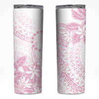 Candy Pink Kuki Airani Tapakau Skinny Tumbler Tribal Anchor Mix Tiare