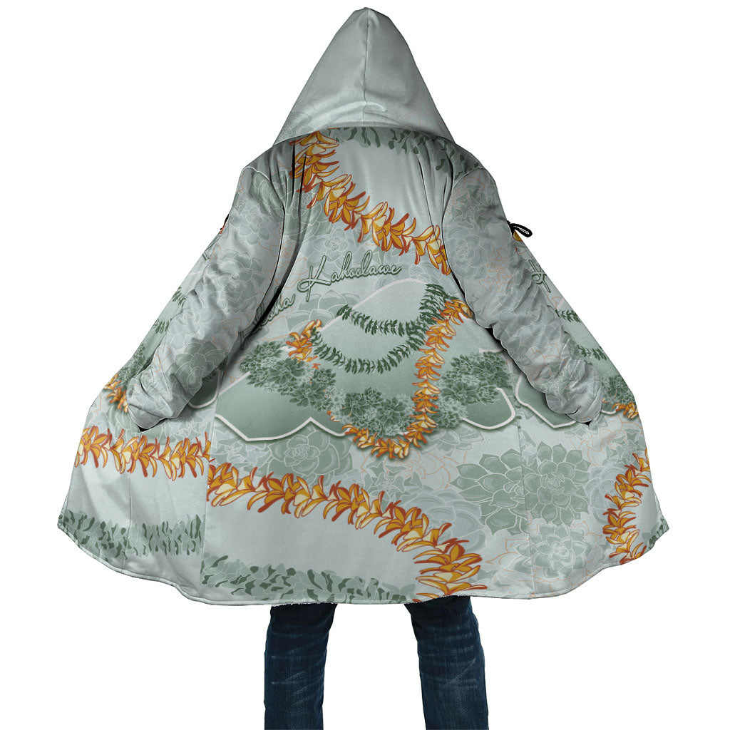 Hawaii Kaho'olawe Island Flowers Lei Cloak Silver Hinahina Kū Kahakai