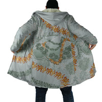 Hawaii Kaho'olawe Island Flowers Lei Cloak Silver Hinahina Kū Kahakai