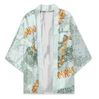 Hawaii Kaho'olawe Island Flowers Lei Kimono Silver Hinahina Kū Kahakai