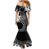Kia Orana Cook Islands Family Matching Mermaid Dress and Hawaiian Shirt Tiare and Stars LT7 - Polynesian Pride