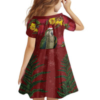 Kakapo Bird New Zealand Family Matching Puletasi and Hawaiian Shirt Floral Christmas LT7 - Polynesian Pride