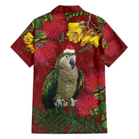Kakapo Bird New Zealand Family Matching Tank Maxi Dress and Hawaiian Shirt Floral Christmas LT7 - Polynesian Pride