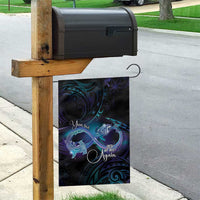 Polynesian Personalized Memorial Garden Flag Oceanic Infinity Symbol - Until We Meet Again - Polynesian Pride