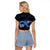 Polynesian Personalized Memorial Raglan Cropped T Shirt Oceanic Infinity Symbol - Until We Meet Again - Polynesian Pride