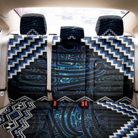 New Zealand Matariki Back Car Seat Cover Galaxy Styled Taniko LT7 - Polynesian Pride