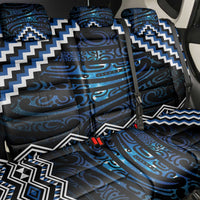 New Zealand Matariki Back Car Seat Cover Galaxy Styled Taniko LT7 - Polynesian Pride