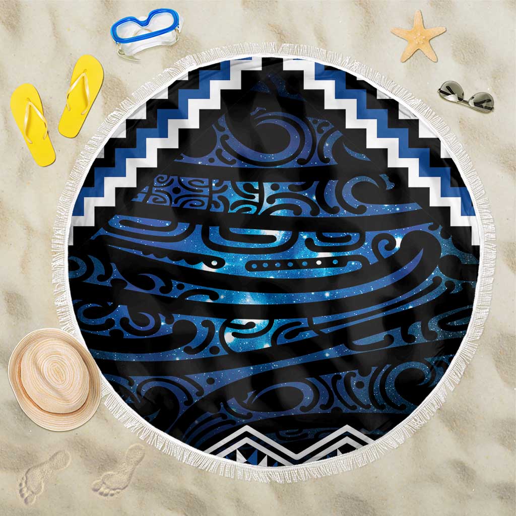 New Zealand Matariki Beach Blanket Galaxy Styled Taniko