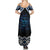 New Zealand Matariki Family Matching Summer Maxi Dress and Hawaiian Shirt Galaxy Styled Taniko