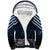 New Zealand Matariki Sherpa Hoodie Galaxy Styled Taniko