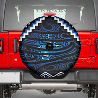New Zealand Matariki Spare Tire Cover Galaxy Styled Taniko LT7 - Polynesian Pride