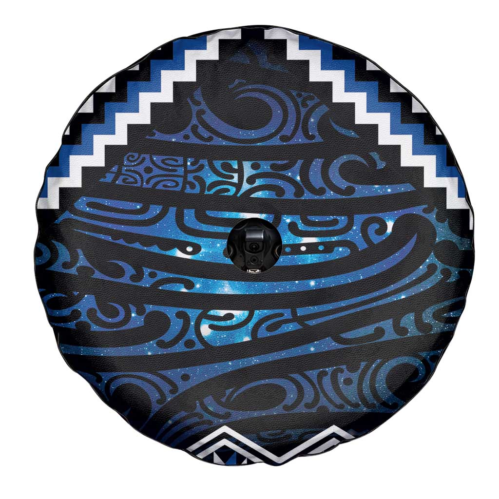 New Zealand Matariki Spare Tire Cover Galaxy Styled Taniko LT7 - Polynesian Pride