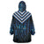 New Zealand Matariki Wearable Blanket Hoodie Galaxy Poutama Motifs