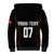 Personalised PNG Hunters Rugby Sherpa Hoodie Motuan Style LT7 - Polynesian Pride