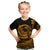 Polynesian Plumeria Kid T Shirt Ride The Waves - Orange LT7 Orange - Polynesian Pride