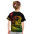 Polynesian Plumeria Kid T Shirt Ride The Waves - Reggae LT7 - Polynesian Pride