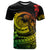 Polynesian Plumeria T Shirt Ride The Waves Reggae LT7 Reggae - Polynesian Pride