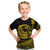 Polynesian Plumeria Kid T Shirt Ride The Waves - Yellow LT7 Yellow - Polynesian Pride