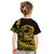 Polynesian Plumeria Kid T Shirt Ride The Waves - Yellow LT7 - Polynesian Pride