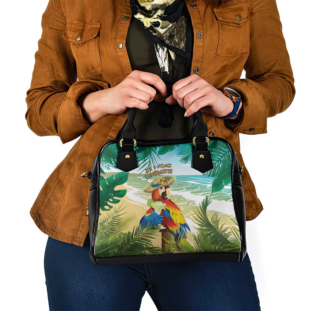 Aloha Hawaii It's 5 o'clock Somewhere Shoulder Handbag - Polynesian Pride
