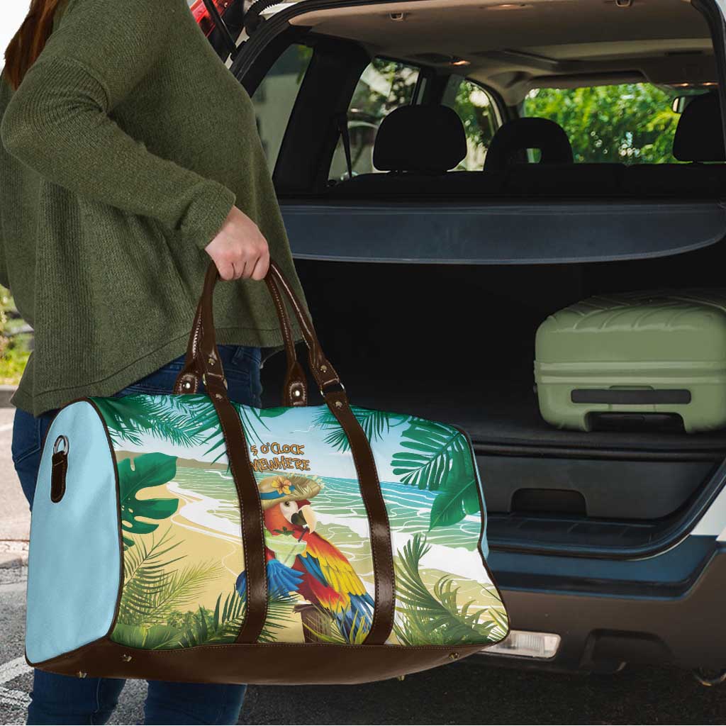 Aloha Hawaii It's 5 o'clock Somewhere Travel Bag - Polynesian Pride