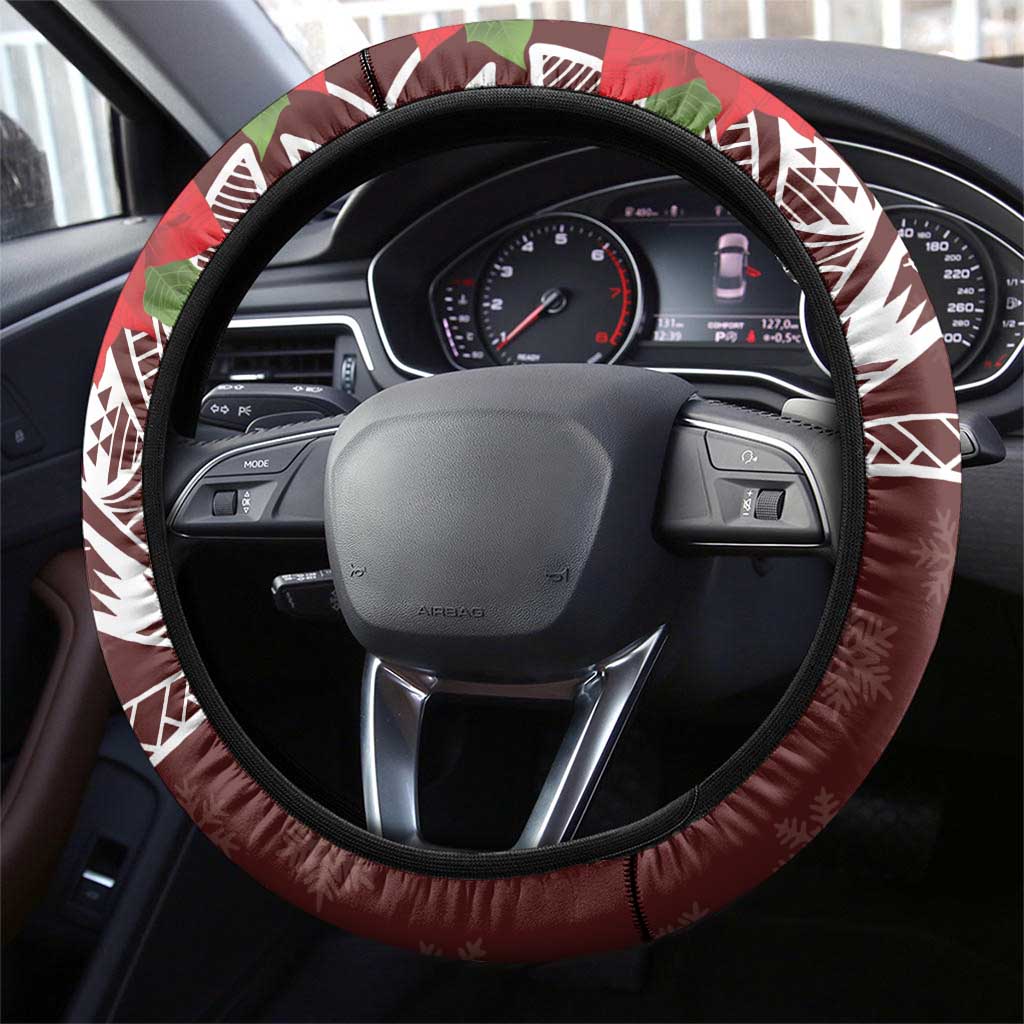 Felis Pasgua Guam Steering Wheel Cover Christmas Sihek Kingfisher with Guasali