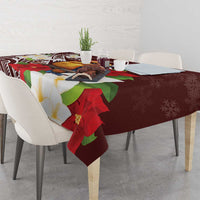 Felis Pasgua Guam Tablecloth Christmas Sihek Kingfisher with Guasali