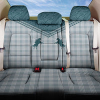 Aloha Hawaii Cowboys Paniolo Back Car Seat Cover Teal Palaka - Polynesian Pride