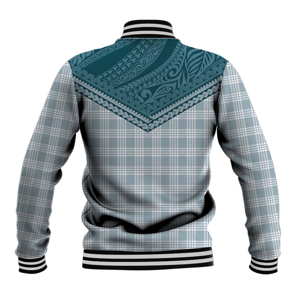 Aloha Hawaii Cowboys Paniolo Baseball Jacket Teal Palaka - Polynesian Pride