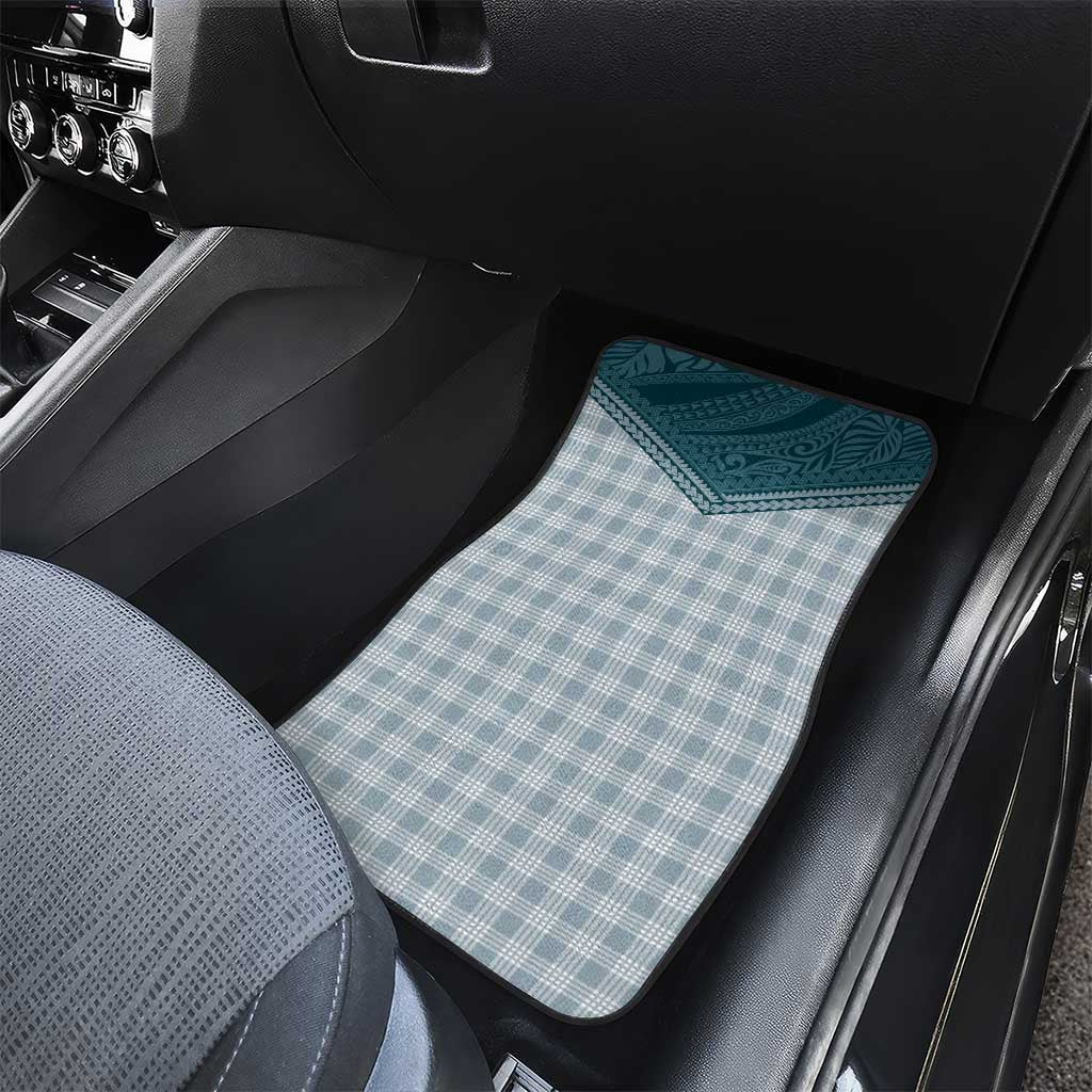 Aloha Hawaii Cowboys Paniolo Car Mats Teal Palaka - Polynesian Pride
