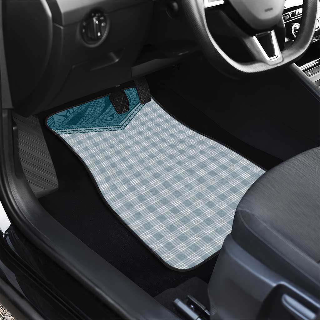 Aloha Hawaii Cowboys Paniolo Car Mats Teal Palaka - Polynesian Pride