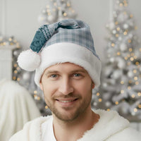 Aloha Hawaii Cowboys Paniolo Christmas Santa Hat Teal Palaka - Polynesian Pride