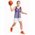 Aloha Hawaii Cowboys Paniolo Basketball Jersey Violet Palaka - Polynesian Pride