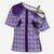 Aloha Hawaii Cowboys Paniolo Cross Shoulder Shirt Violet Palaka - Polynesian Pride