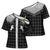 Aloha Hawaii Cowboys Paniolo Cross Shoulder Shirt Black Palaka - Polynesian Pride