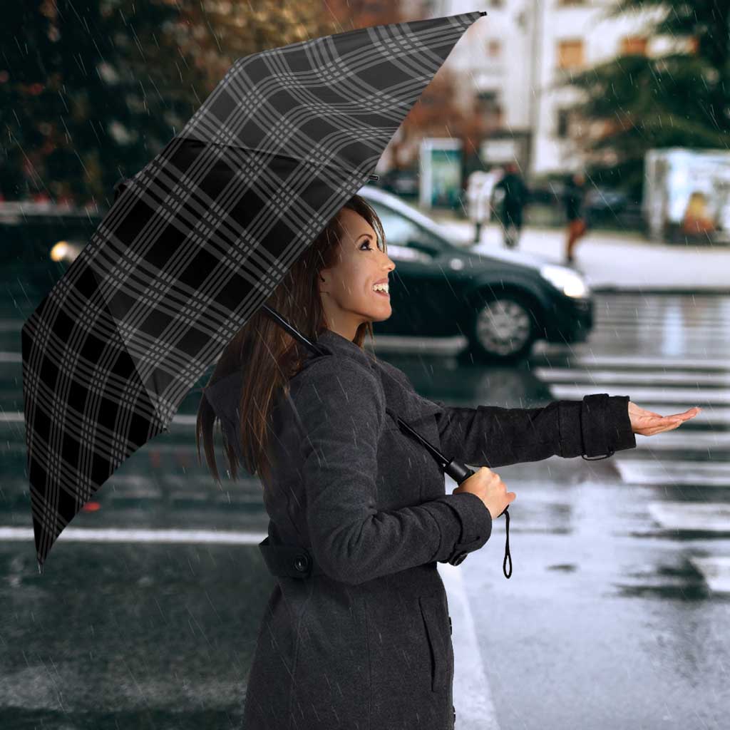 Aloha Hawaii Cowboys Paniolo Umbrella Black Palaka - Polynesian Pride