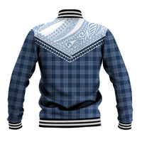 Aloha Hawaii Cowboys Paniolo Baseball Jacket Navy Blue Palaka - Polynesian Pride