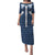 Aloha Hawaii Cowboys Paniolo Puletasi Navy Blue Palaka - Polynesian Pride