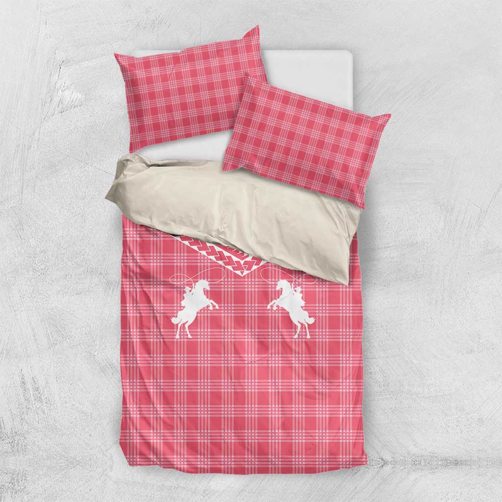 Aloha Hawaii Cowboys Paniolo Bedding Set Rose Palaka - Polynesian Pride