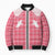 Aloha Hawaii Cowboys Paniolo Bomber Puffer Jacket Rose Palaka - Polynesian Pride