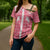 Aloha Hawaii Cowboys Paniolo Cross Shoulder Shirt Rose Palaka - Polynesian Pride
