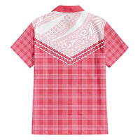 Aloha Hawaii Cowboys Paniolo Family Matching Tank Maxi Dress and Hawaiian Shirt Rose Palaka LT7 - Polynesian Pride