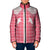 Aloha Hawaii Cowboys Paniolo Padded Jacket Rose Palaka - Polynesian Pride