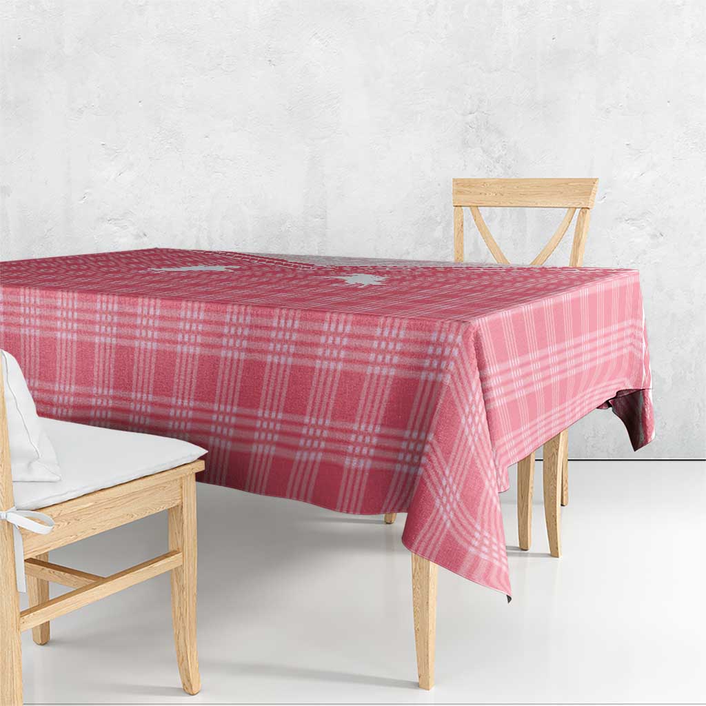 Aloha Hawaii Cowboys Paniolo Tablecloth Rose Palaka - Polynesian Pride