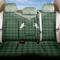 Aloha Hawaii Cowboys Paniolo Back Car Seat Cover Forest Green Palaka LT7 One Size Dark Green - Polynesian Pride