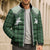 Aloha Hawaii Cowboys Paniolo Bomber Puffer Jacket Forest Green Palaka - Polynesian Pride