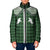 Aloha Hawaii Cowboys Paniolo Padded Jacket Forest Green Palaka - Polynesian Pride